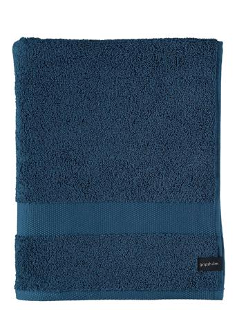 Bath Sheet Gripsholm 90X150 Home Textiles Bathroom Textiles Towels & Bath Towels Blå Gripsholm