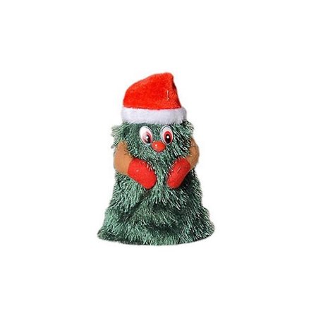 Dansende Juletræ Juletræ Sangdukke Vippe- og Roterende Juletræ [DB]