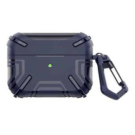 AirPods Pro 2 skyddsfodral med spänne - Blå