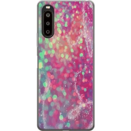 Sony Xperia 10 II Gjennomsiktig deksel Glitre