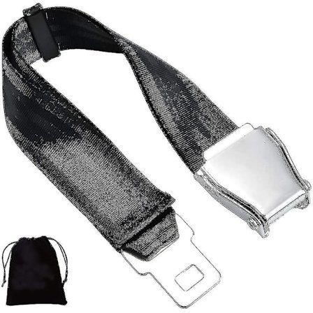 Forlænger til flysikkerhedssele E4 Certificeret, Justerbar fra 15,2 cm til 81,3 cm 2025.