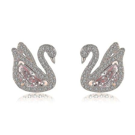 zirkon örhängen Smycken presenter Stud örhängen (rosa)