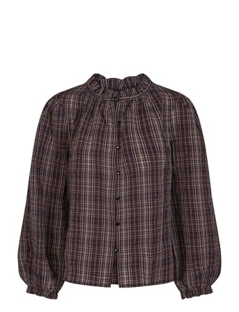 Once Untold | Highline Button Blouse | XS