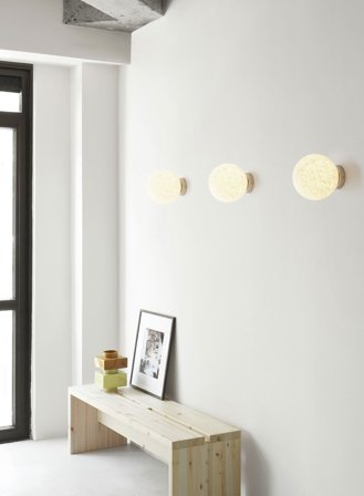 Pix tak/vegglampe Ø20 - hvit