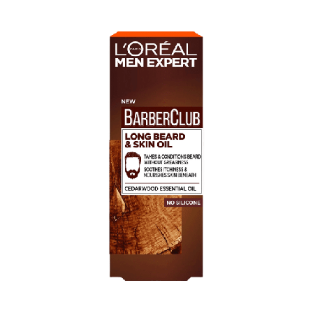 L'Oréal Paris Barber Club Long Beard & Skin Oil Ansikte Herr 30 ML