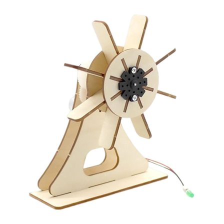 Træ DIY Elektrisk Legetøj Videnskabssæt Byggesæt Legetøj Studerende Drenge Børn