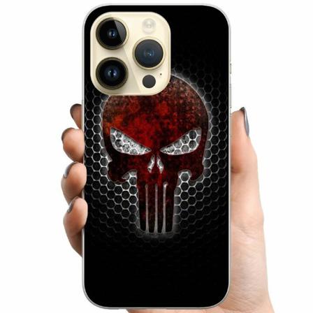 Apple Iphone 14 Pro Tpu Mobilskal Dödskalle