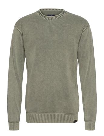 Hco. Guys Sweaters Green Hollister
