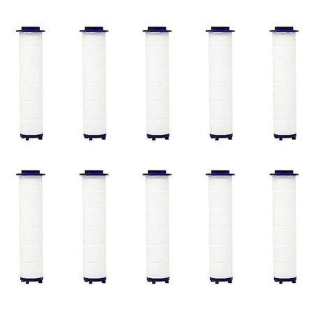 10 stk Turbo Fan Dusjhode Filter Kompatibel Med Dusjhode Høytrykk-mxbc