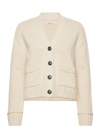 Barbour Barbour Faye Knitted Cardigan - Cream - 46