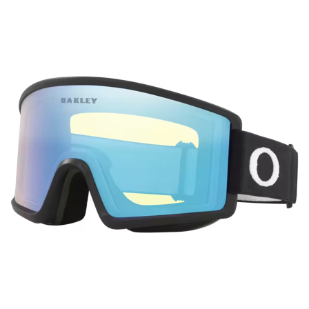 Oakley Target Line L Skoterglasögon Matt Svart Rem Svart/Blå