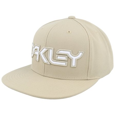 Oakley - Meshed B1b Fb Hat Pebble/White Snapback Snapback Beige Cap - @ Hatstore