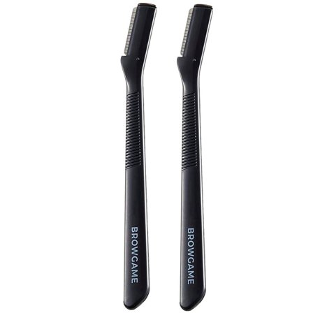 Browgame Cosmetics Eyebrow Shaping KnifeDuo Pack, Makeup, Øjenbryn, Øjenbrynstrimmere