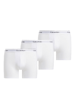 Calvin Klein Boxer Brief 3-Pack Kalsonger Herr Vit S