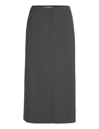 Srlori Midi Skirt - Grs Grey Soft Rebels