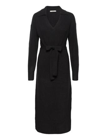 Dresses Flat Knitted Black Esprit Casual