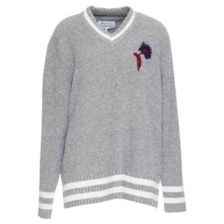 Maison Margiela, Sweatshirt Grijs, Dames, Maat:XS