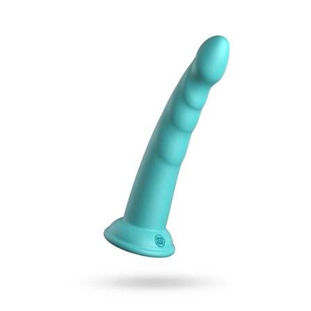 Dillio: Slim seven dildo - turquoise - Sexleker Vuxen: Vibrator, dildo & massajestaver