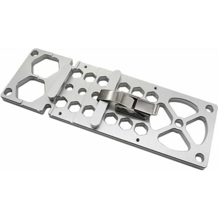90° rettvinklet sirkelsagføringsskinne, 260 mm trebearbeiding aluminiumslegering stoppskinnesag Firkantet tilbehør, skjæremaskinvinkelskjærebrett