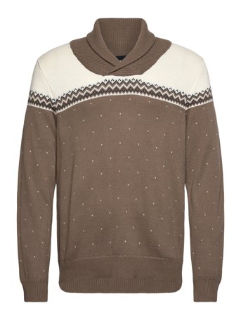 Lindbergh | Xmas Shawl Collar Knit | XL