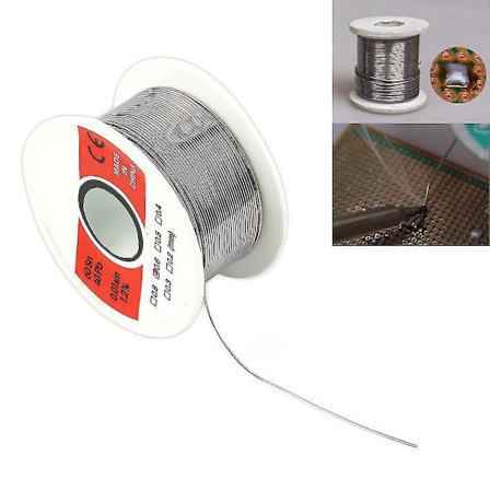 0,6 mm 50 g 60/40 Tina-Lyijy Rosin-Ydin Juotoslanga Kelalla