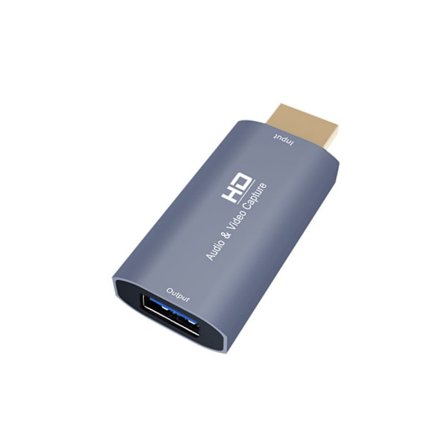HDMI høyoppløselig videoopptakskort. HDMI hann til USB hunn forlengelsesadapter. Videoopptakskort