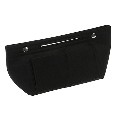 Handväska för kvinnor Organizer Väska Handväska Insatsväska Filt Multi Pocke