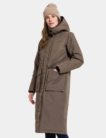 Didriksons Leya Wns Parka L 4 - Brown - 44