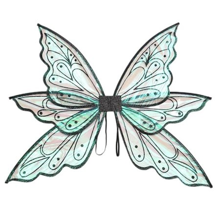 QD-Keijusiivet tytöille naisille, pronssinväriset perhossiivet