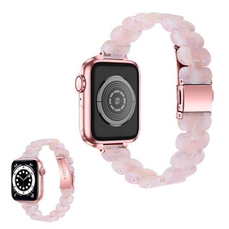 Apple Watch 42mm - 44mm stylish resin watch strap - Pink