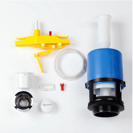 IDO Z100012001 Utløpsventilsett i plast, Baderom