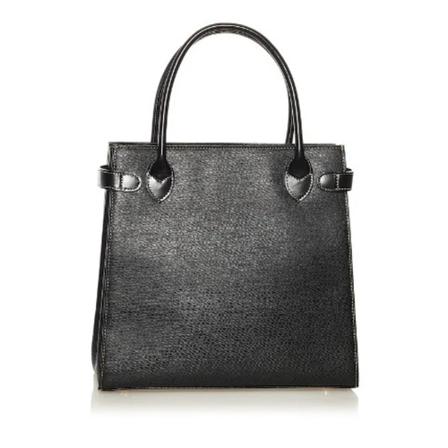 Burberry Vintage Pre-owned Leather handTass , Zwart , Dames , Maat: ONE Size Vintage Tassen