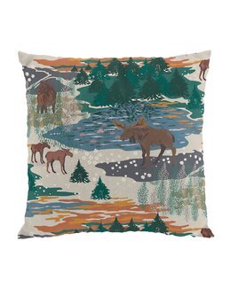 Kuddfodral Älgrike Orange - Arvidssons Textil