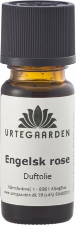 Urtegaarden Engelsk rose duftolie 10 ml., Tøj & Bolig, Duftolier, Aromatiske Duftolier