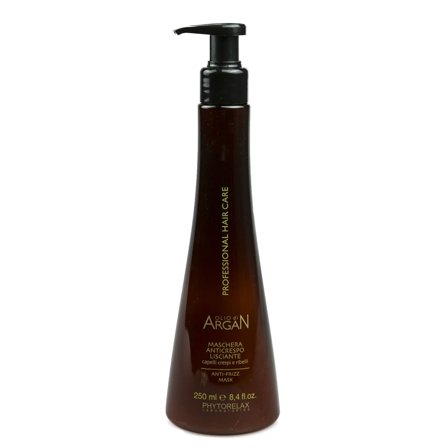 Phytorelax Olio di Argan Maschera Anticrespo Lisciante 250ml - Maschera Lisciante Capelli