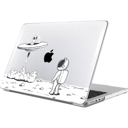 Skyddshölje - Booling - för MacBook Air 13 Tum - Halkskydd - Astronautmönster - Polykarbonat
