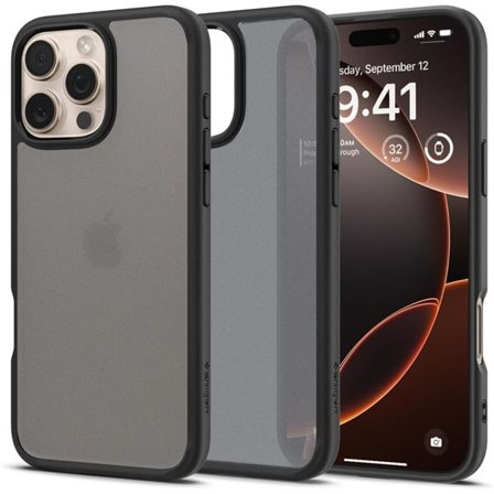 Spigen Ultra Hybrid-etui for iPhone 16 Pro Max - svart