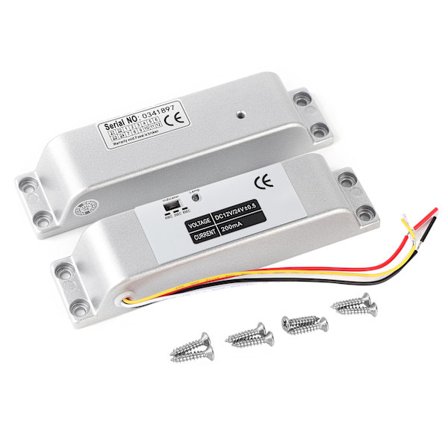 12V DC 1000KG Sähkömagneettinen pudotuslukko portin kulunvalvontaan