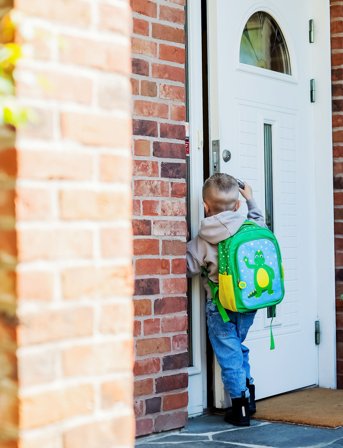 Bolibompa Boliboma - Backpack With Reflectingsstars - Green - H:33CM