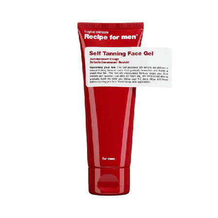 Recipe For Men Soft Self Tanning Gel Ansikte Herr 75ML