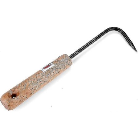 Bonsai Krok Kraftig Manganstål Hagekrok Håndtak Bonsai Rotkrok Med Komfortabelt Trehåndtak Kutterverktøy XJH