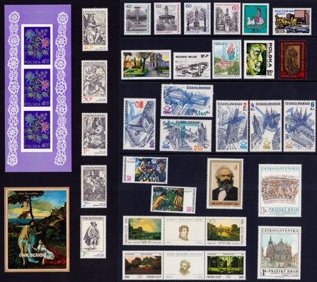 Kunst/Kultur - Frimærkepakke - Postfrisk