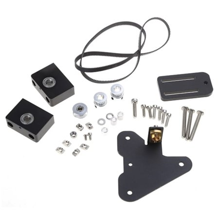 3D-skrivare dubbel Z-axel blyskruv aluminiumsats kuggrem för CR10/Ender3 3S serie skrivare tillbehör