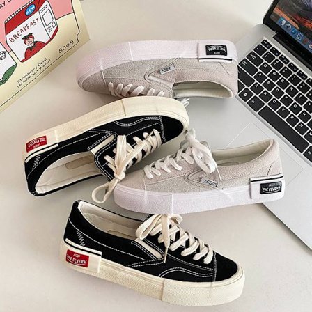 Par Street Shooting Mångsidiga klassiska skate canvas skor