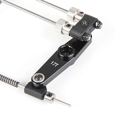Throttle Linkage Samlesæt Kompatibelt med 15T/17T RC BIL GAS ROVAN KM X2 LASTBILDELE - Perfekt