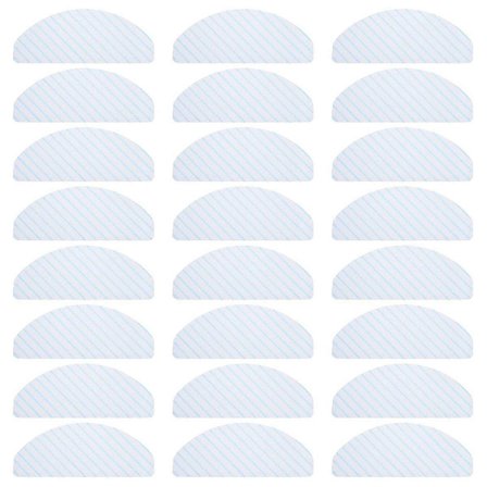 24 stk. moppekluter for Deebot T8/T8+/T8 AIVI/N8/N8 Pro/N8 Pro+/T9/T9+/X1 Plus/T10 Plus