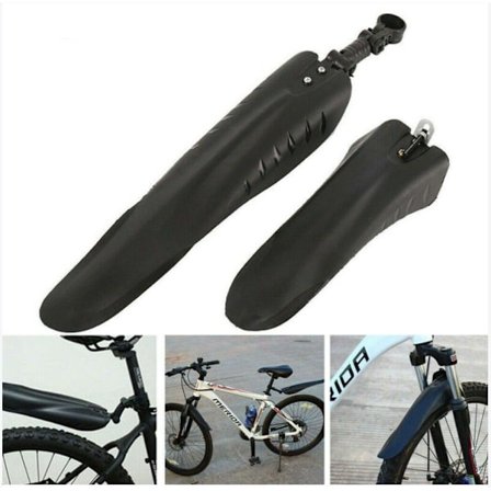 Pyörän lokasarja Universaali täysuojus Paksunnettu Leventää pyörän lokasuojat (2 kpl)