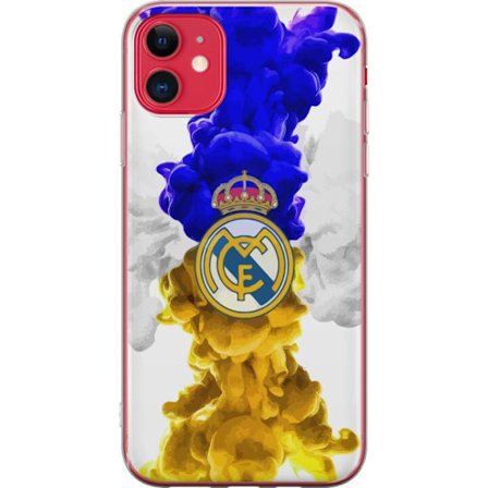 Kompatibelt Mobildeksel til Apple iPhone 11 Real Madrid Farger