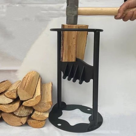 Brændekløver, Trækløver, Manuel Log Splitter, Brændekløver, Manuel Splitting Tool (B-Polygon Bund, Størrelse S)