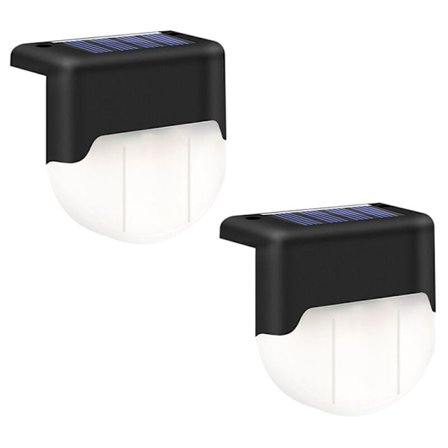 2 kpl aurinkokennoaita valoa ulkona vedenpitävä aurinkokenno piha aurinkokenno portaat valo